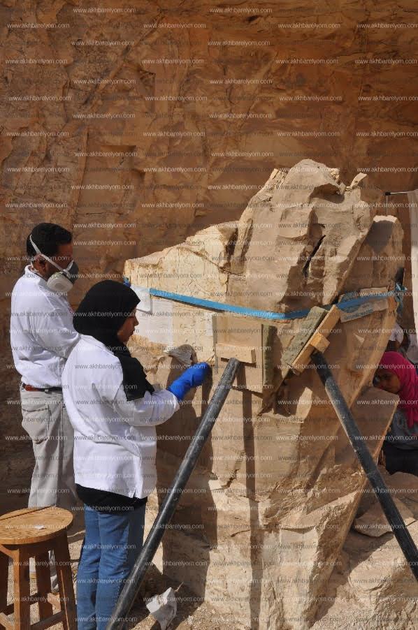 وزارة الآثار: بدء اعمال ترميم وصيانة مقبرة "حاروا"