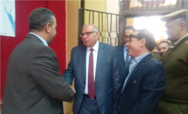 مصر تنتخب :بالصور .. مدير أمن القليوبية يتفقد عددا من لجان قليوب