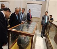 رئيس البرتغال خلال زيارته للمتحف المصري