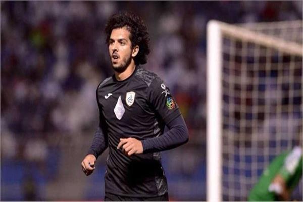 عمرو بركات لاعب الأهلي المعار للشباب السعودي