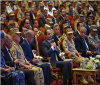 الرئيس السيسي يشهد فعاليات الندوة التثقيفية للقوات المسلحة بمناسبة عيد تحرير سيناء‬