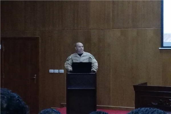 المقدم أحمد صفوت - مسئول التدريب بالمعهد القومي لتدريب القوات الخاصة