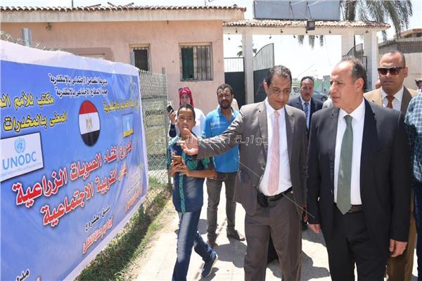 محافظ الإسكندرية يستعرض أعمال تطوير دار الرعاية