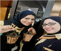 مصر للطيران توزع «فوانيس» على عملائها بمناسبة الشهر الكريم