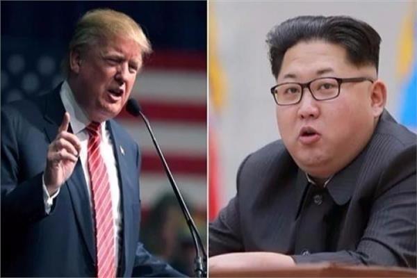 الزعيمان الكوري الشمالي والأمريكي