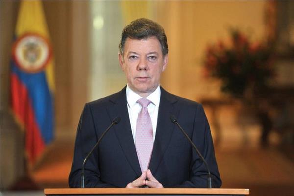 الرئيس الكولومبي خوان مانويل سانتوس