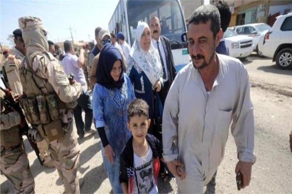 العراق: إعادة 112 عائلة إلى مناطقهم غربي الأنبار