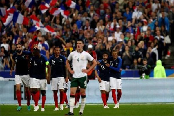 روسيا 2018| شاهد.. فرنسا تفوز بثنائية على أيرلندا وديًا