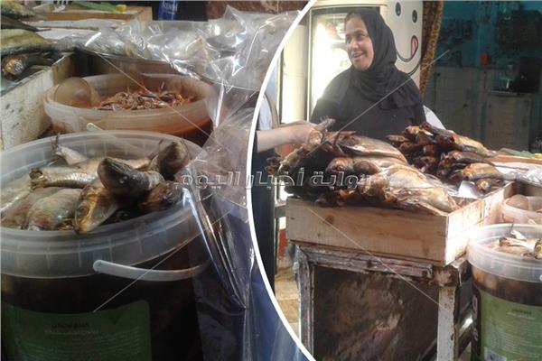 الرنجة والفسيخ أكلات المصريين في العيد