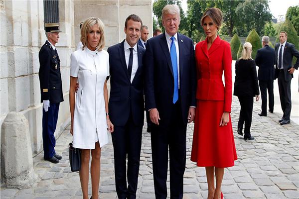 الرئيسان الأمريكي والفرنسي