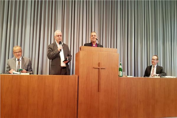 أندريه زكي ينهي زيارته لألمانيا بعد لقاء قيادات الكنائس الإنجيلية العربية بأوروبا