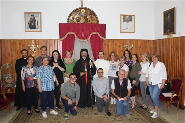 بطريرك الأقباط الكاثوليك يستقبل الوفد المجري لزيارة مسار العائلة المقدسة