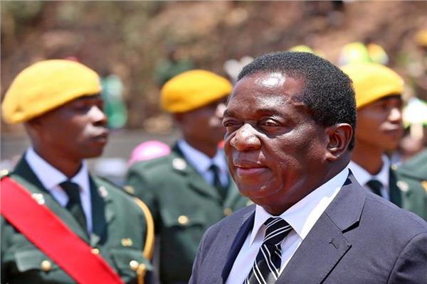الرئيس الزيمبابوي إيمرسون منانجاجوا