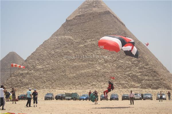  ختام فعاليات مهرجان مصر الدولي الأول للقفز الحر 