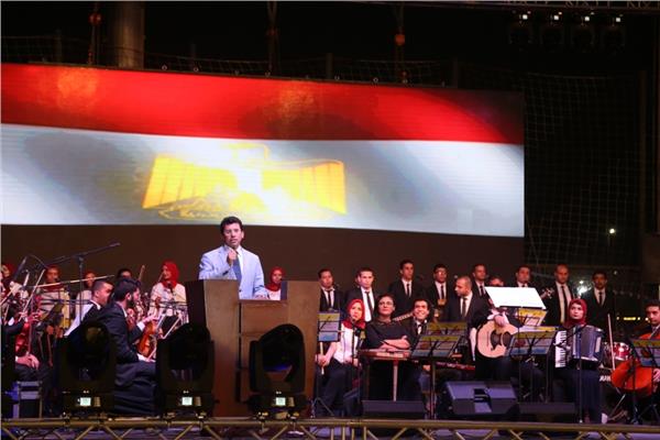 وزير الشباب والرياضة يشهد احتفال الوزارة بذكرى ثورة 30 يونيو 