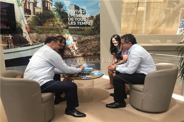 وزير الآثار يناقش فرص استثمار إقامة معرض موناكو