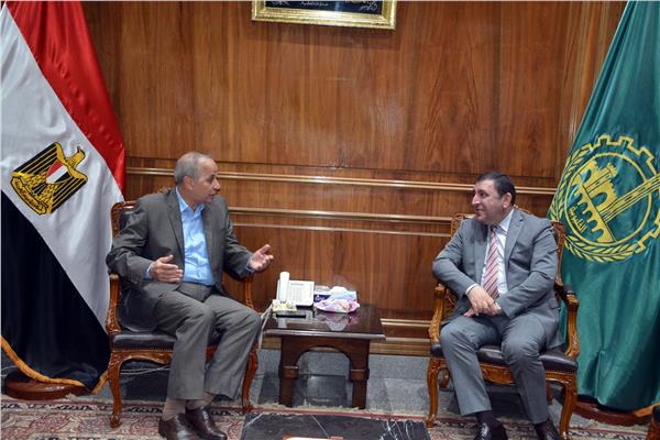 اللواء محمود عشماوى محافظ القليوبية وسفير اذربيجان بالقاهرة