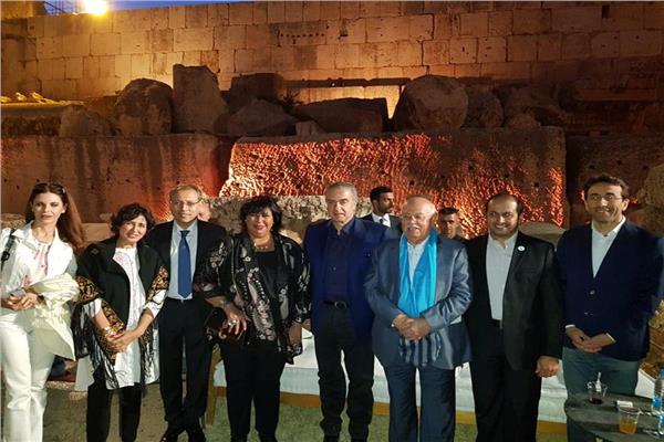 وزيرة الثقافة تشهد حفل افتتاح مهرجانات بعلبك احتفالا بأم كلثوم