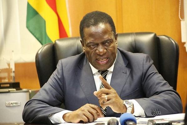 رئيس زيمبابوي المؤقت إيمرسون منانجاجوا
