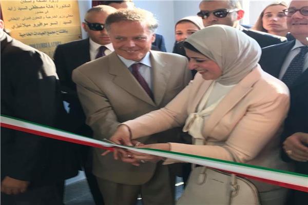 وزيرة الصحة تعلن بناء مستشفى في بورسعيد بدعم إيطالي