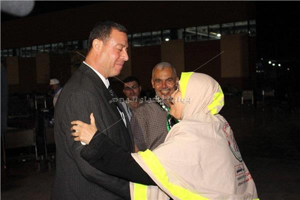 الدفعة الخامسة من حجاج قطاع غزة تغادر مطار القاهرة 