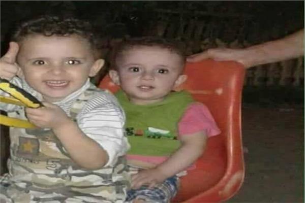 الطفلين الضحيتين محمد وريان 