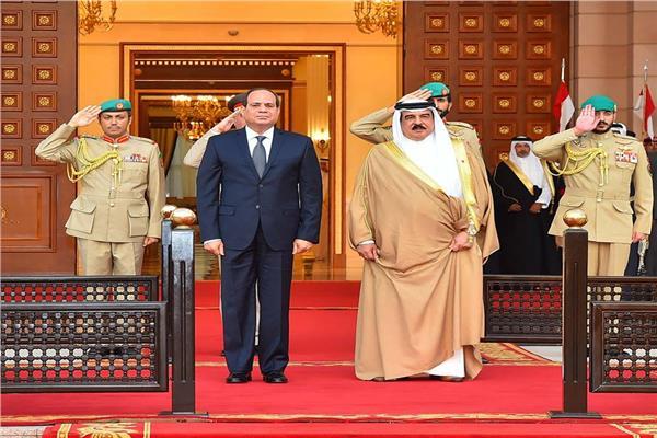 زيارة الرئيس السيسي لمملكة البحرين 