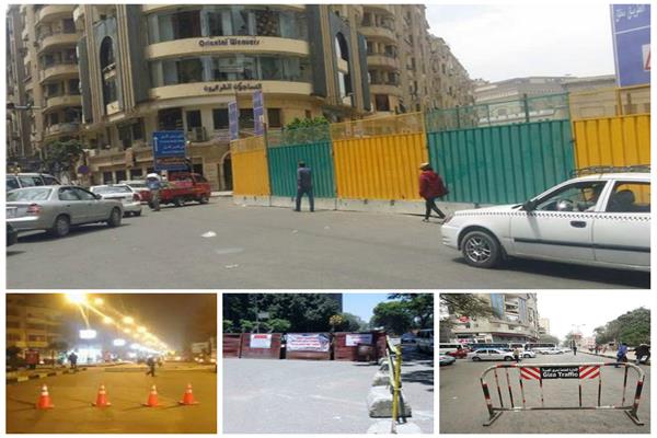 شوارع مصر المسدودة.. 9 طرق «مقفولة» في قلب القاهرة أمام قائدي السيارات