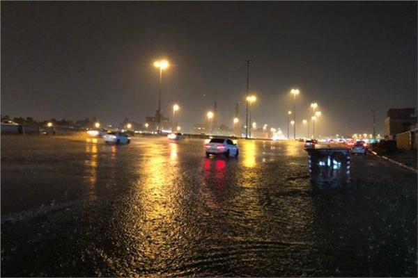 أمطار رعدية على مكة المكرمة