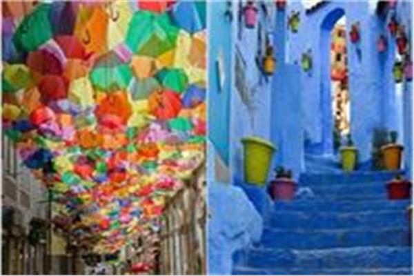 أجمل 10 شوارع حول العالم.. ألوان ساحرة تجذب لـ«عالم الخيال»