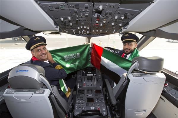 الاتحاد للطيران تسير رحلتين إلى جدة بمناسبة اليوم الوطني السعودي الـ 88 