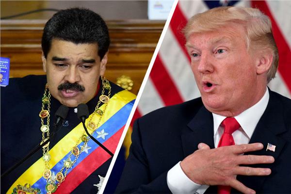 دونالد ترامب ونيكولاس مادورو
