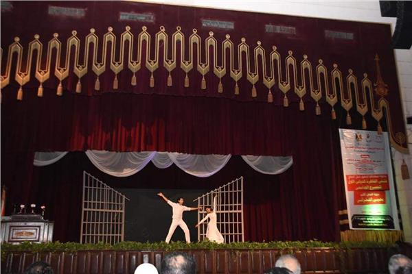افتتاح فعاليات المهرجان الدولي الأول للمسرح الجامعي بجامعة القاهرة