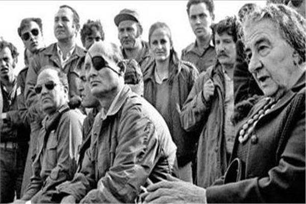 قادة الكيان الصهيوني خلال حرب أكتوبر