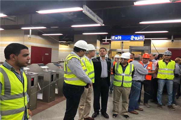  افتتاح مترو مصر الجديدة