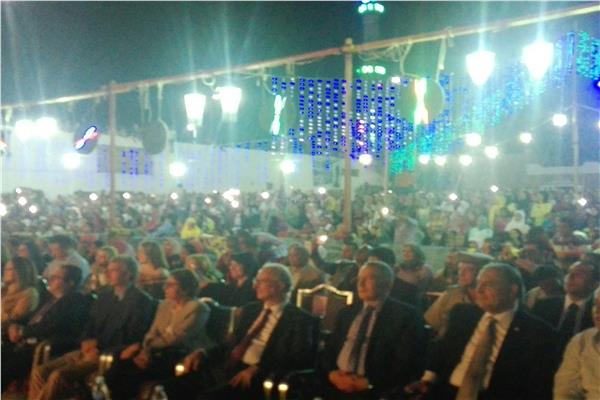 محافظ أسوان و 4 وزراء يشهدوا فعاليات ليلة تعامد الشمس بمدينة أبو سمبل