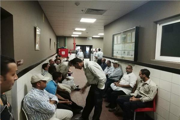 مبادرة الرئيس  للقضاء على فيروس  سي داخل فنادق شرم الشيخ  للكشف على العاملين 