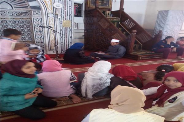 إقبال كثيف من أهالي شمال سيناء على المدارس القرآنية