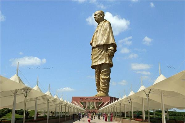 فخر الصناعة الهندية.. شاهد أطول وأضخم تمثال في العالم