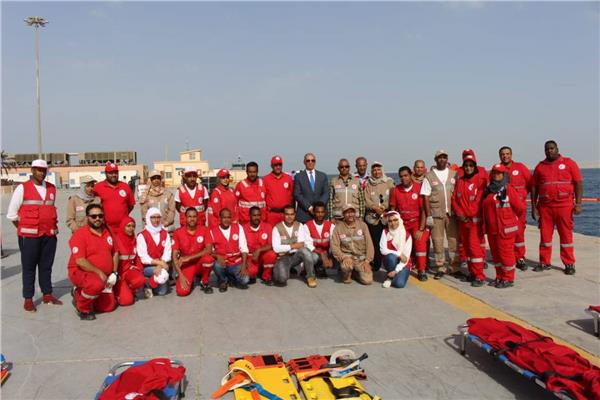 «البحث والإنقاذ» بالقوات المسلحة ينفذ التجربة «مصر 5» لمحاكاة إنقاذ عبارة غارقة