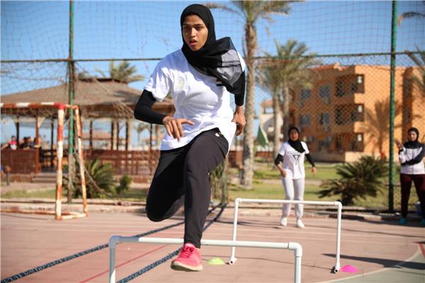 انطلاق فعاليات اليوم الثاني للقاء الرياضي لطلبة الجامعات ببورسعيد