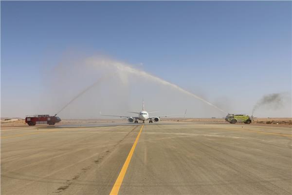 بعد توقف 4 سنوات ..مطار طابا يستقبل أول رحلة من بولندا 