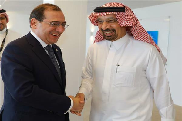وزير البترول يبحث مع السعودية التعاون في صناعة البترول والغاز والتعدين