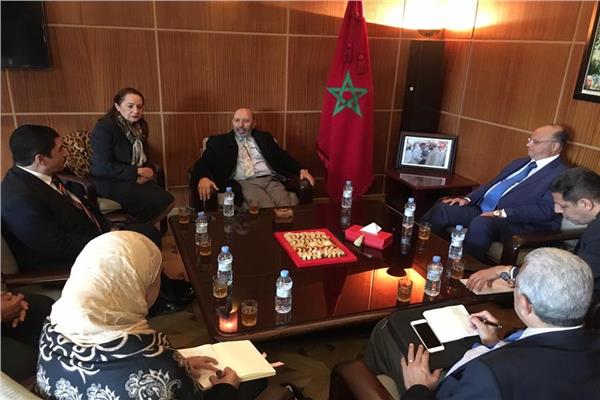 محافظا القاهرة و القليوبية يزوران عمدة مراكش بالمغرب 