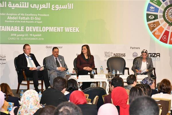 وزيرة التخطيط تفتتح «يوم مصر» ضمن الأسبوع العربي للتنمية المستدامة مصر 2018