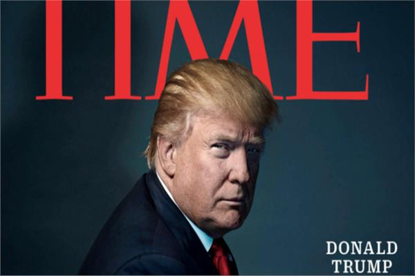 دونالد ترامب على غلاف مجلة تايم الأمريكية