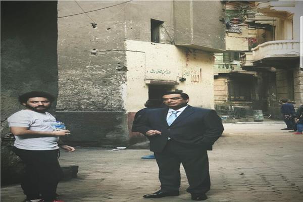  محمد سلامه يبدء تصوير المشاهد الخارجيه لـ "الأبواب المغلقة"  بـ   بولاق .