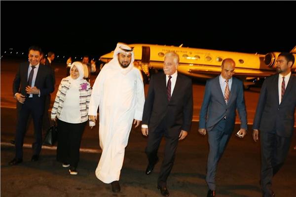 «فودة» يستقبل وزيري الصحة والعمل الكويتيين بمطار شرم الشيخ
