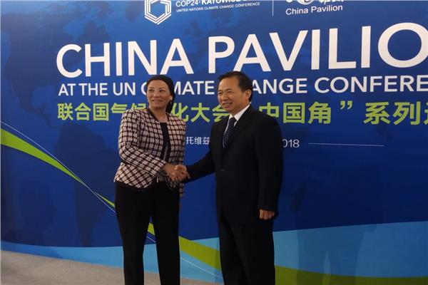 وزيرة البيئة ونظيرها الصيني يبحثان مواجهة التغيرات المناخية