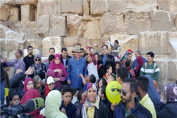 مكتبة الإسكندرية تنظم يومًا لذوي الاحتياجات الخاصة بالأهرامات